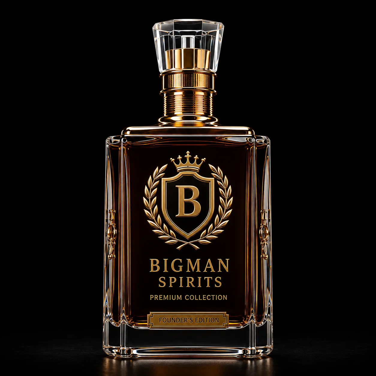 Founder Square — chai thủy tinh cao cấp BIGMAN SPIRITS