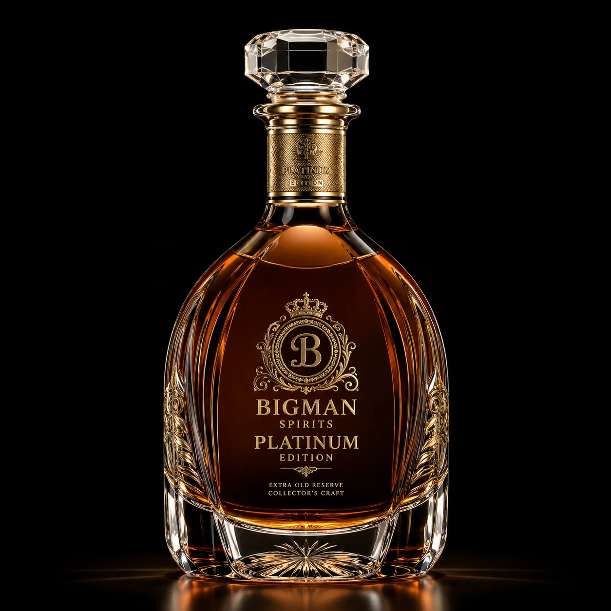 Art-Deco Classic — chai thủy tinh cao cấp BIGMAN SPIRITS