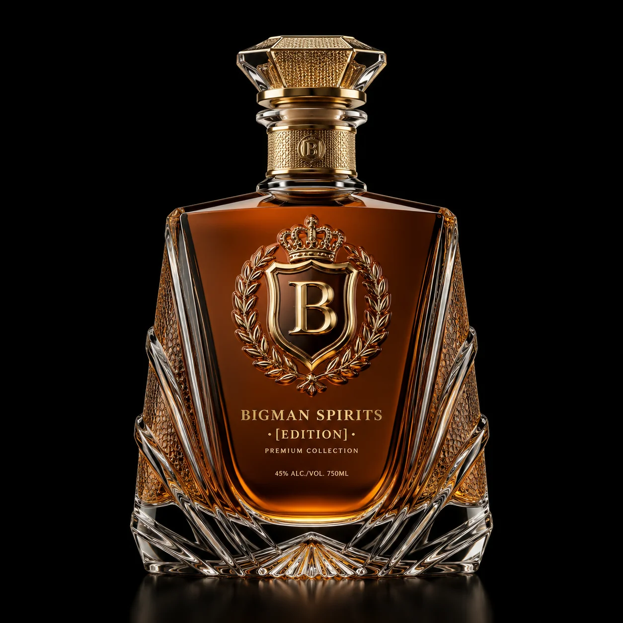Gatsby Sunburst — chai thủy tinh cao cấp BIGMAN SPIRITS